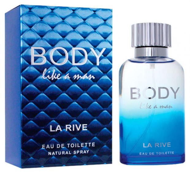 

Туалетная вода мужская La Rive Body like a man, 90 мл