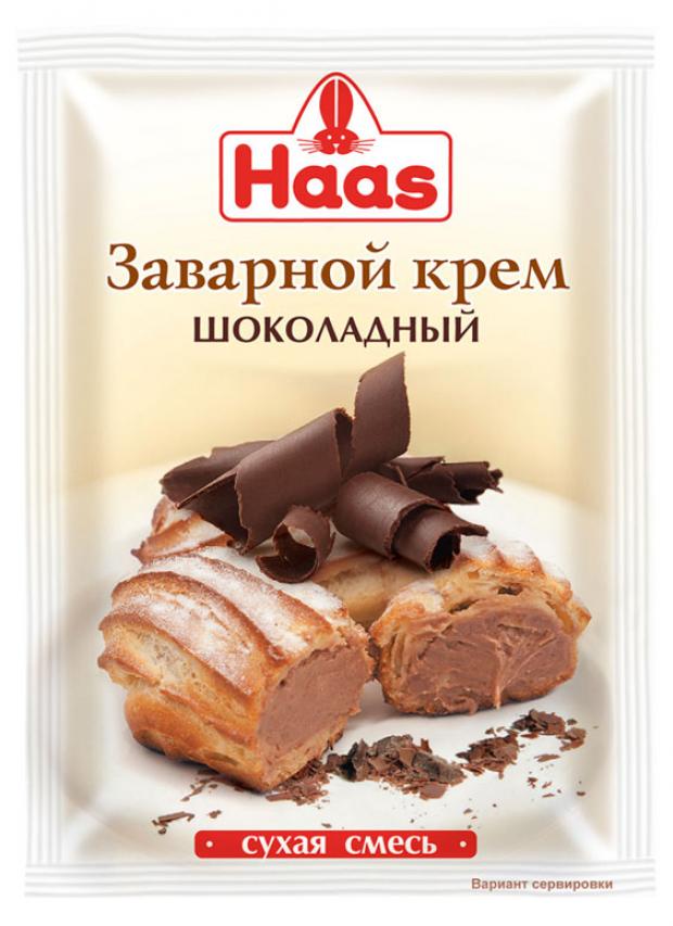 Крем заварной HAAS шоколадный, 100 г