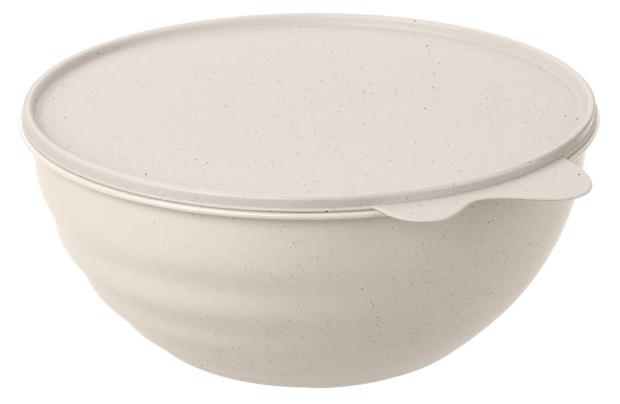 

Миска Phibo Wave с крышкой бежевая, 3,7 л