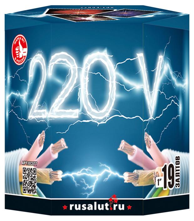 

Батарея салютов Русалют 220 V, 19 залпов
