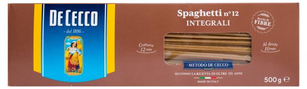 

Спагетти De Cecco №12 Integrale, 500 г