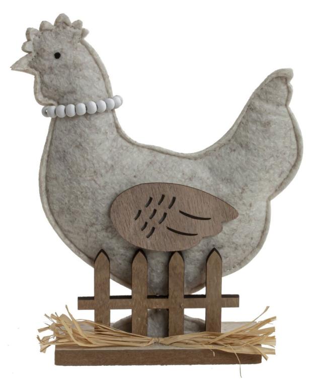 

Фигурка декоративная Курица, 18,5 см