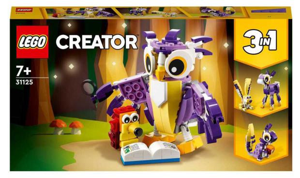 

Конструктор LEGO CREATOR Удивительные лесные обитатели