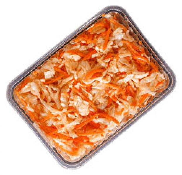 Закуска Мировой закусон овощная острая из моркови, 200 г