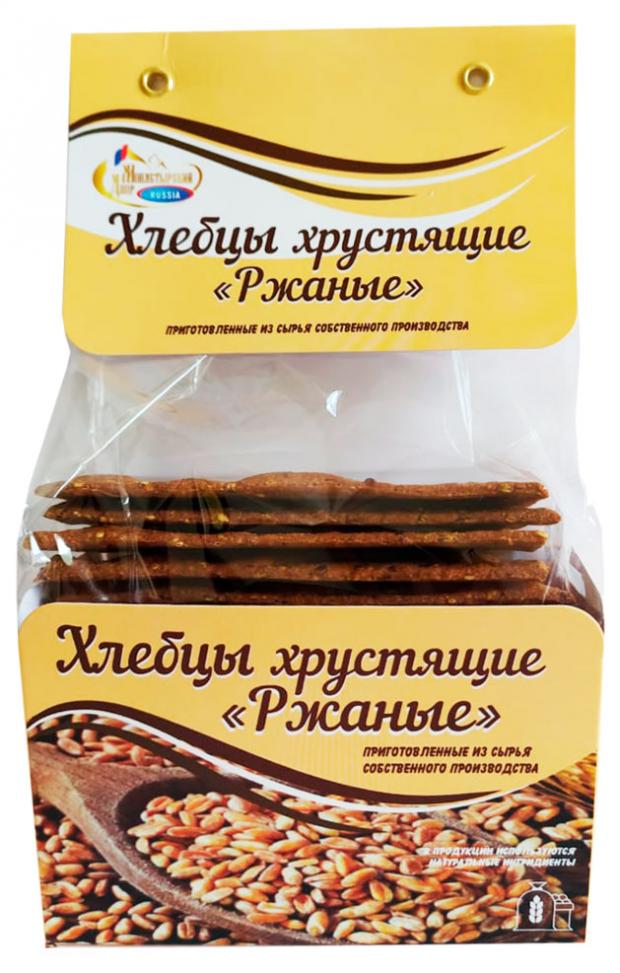 Хлебцы Монастырский двор Ржаные, 250 г