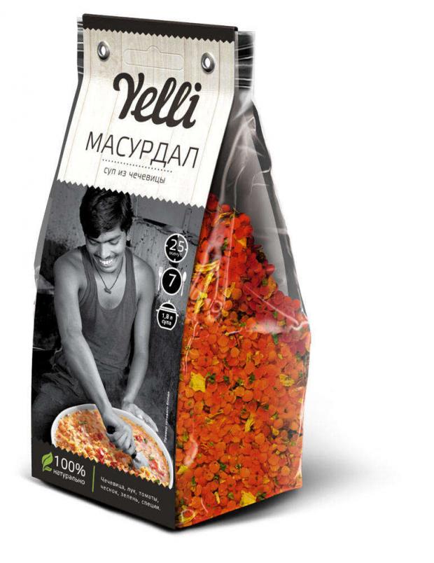 Основа для супа Yelli Масурдал чечевичный 250 г 156₽