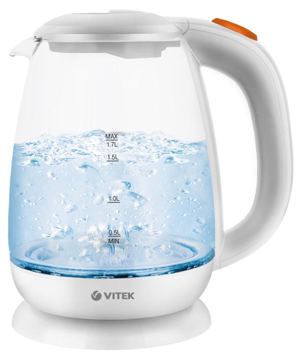 

Чайник электрический Vitek VT-1101 Orange стекло
