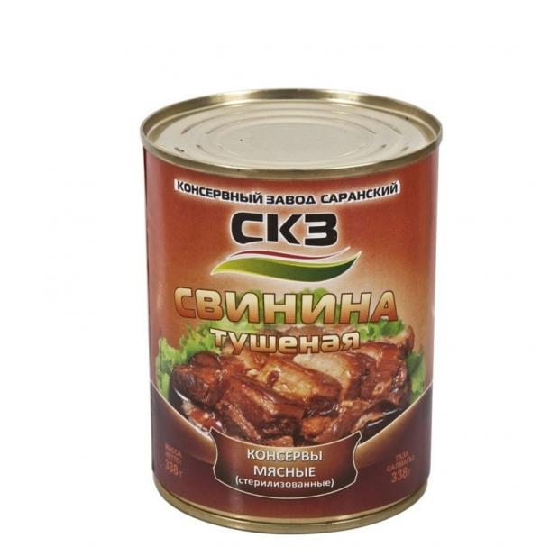 Свинина тушеная СКЗ, 338 г