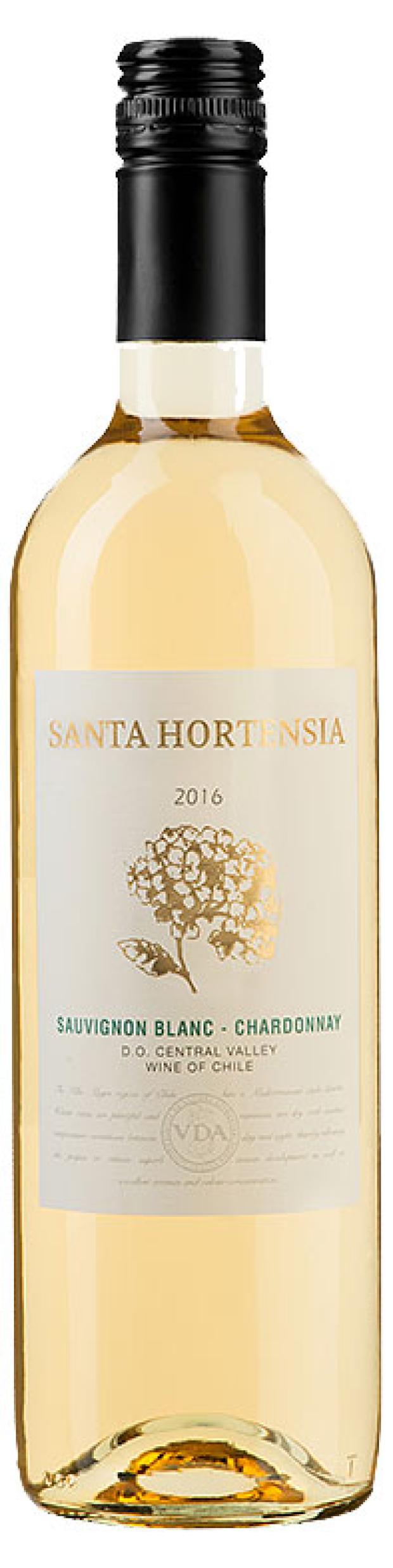 Вино Santa Hortensia белое сухое Чили, 0,75 л вино santa carolina cellar selection chardonnay белое полусухое чили 0 75 л