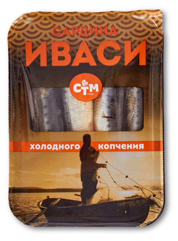 

Сардина Иваси СТМ холодного копчения неразделанная, 200 г