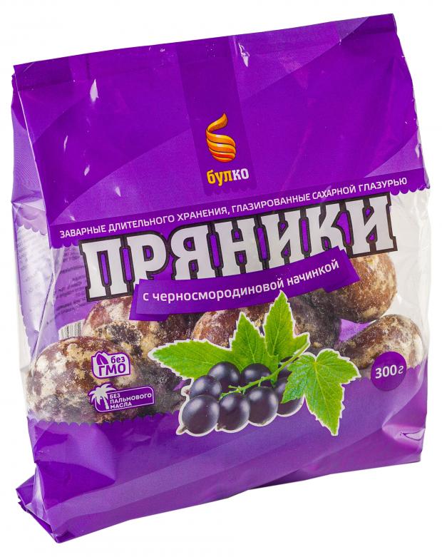 Пряники БулКо с черной смородиной, 300 г