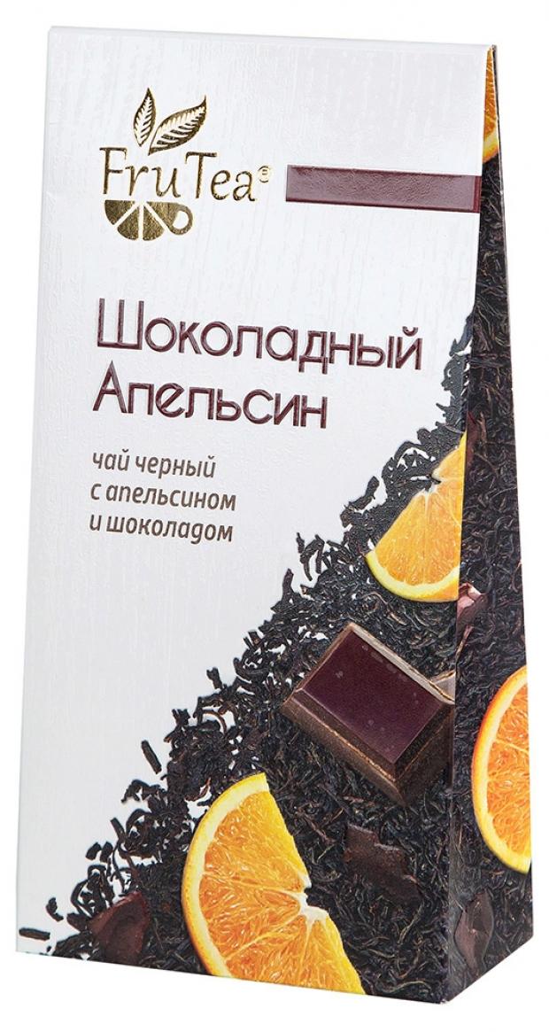 Чай чёрный Tea Berry Fru Tea Шоколадный апельсин листовой, 50 г чай чёрный beta tea листовой 100 г