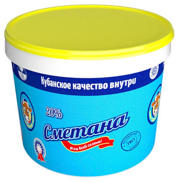 Сметана Калория 20%, 900 г