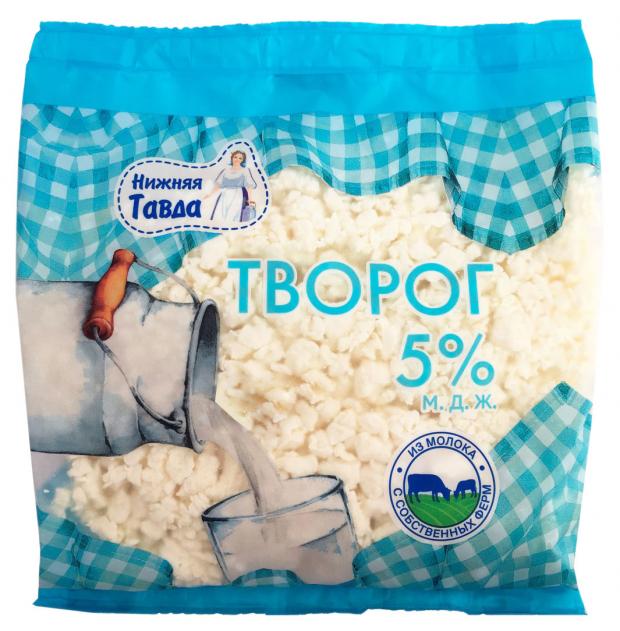 Творог Нижняя Тавда 5%, 300 г