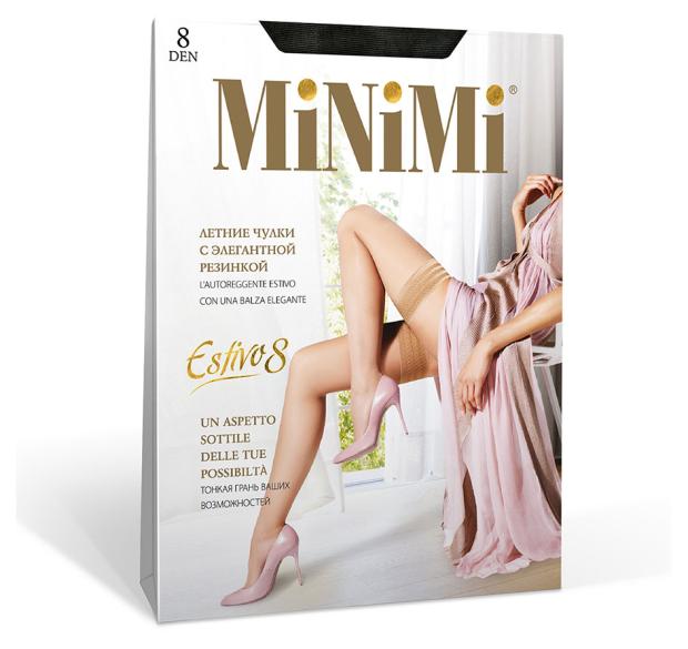 

Чулки женские MINIMI Estivo 8 Nero, S/M