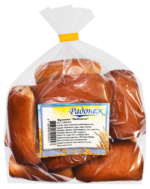 Булочки Радонеж Любимые с творогом, 300 г