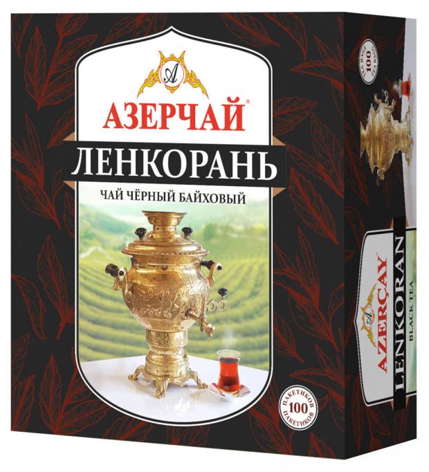 

Чай черный Азерчай Ленкорань в пакетиках, 100х1,6 г