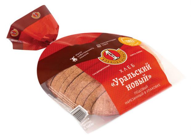 Хлеб Первый хлебокомбинат Уральский новый подовый нарезка, 600 г