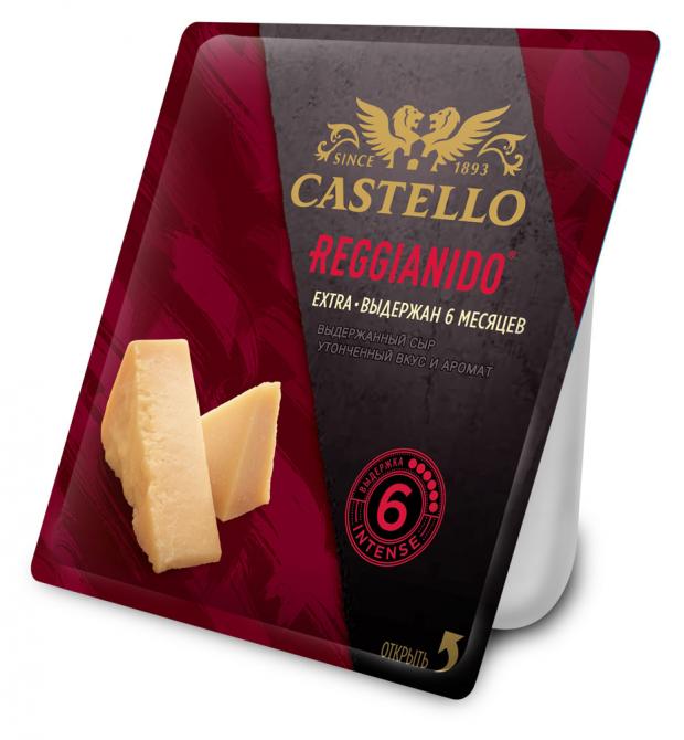 

Сыр твердый Castello Reggianido пармезан 33%, 150 г