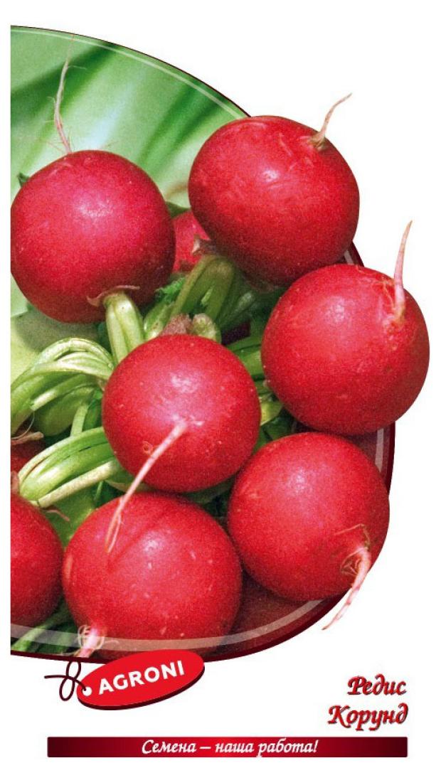 

Семена Agroni Редис Корунд, 2 г