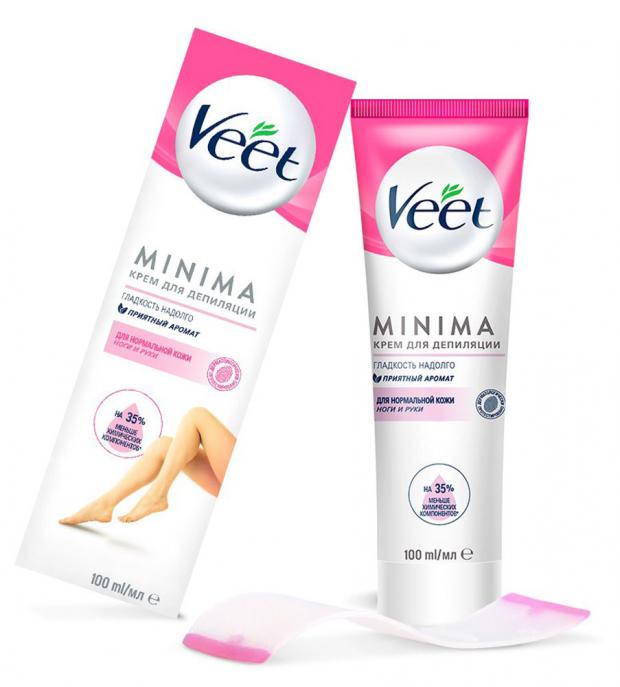 Крем для депиляции Veet молочко лотоса и жасмин для нормальной кожи, 100 мл