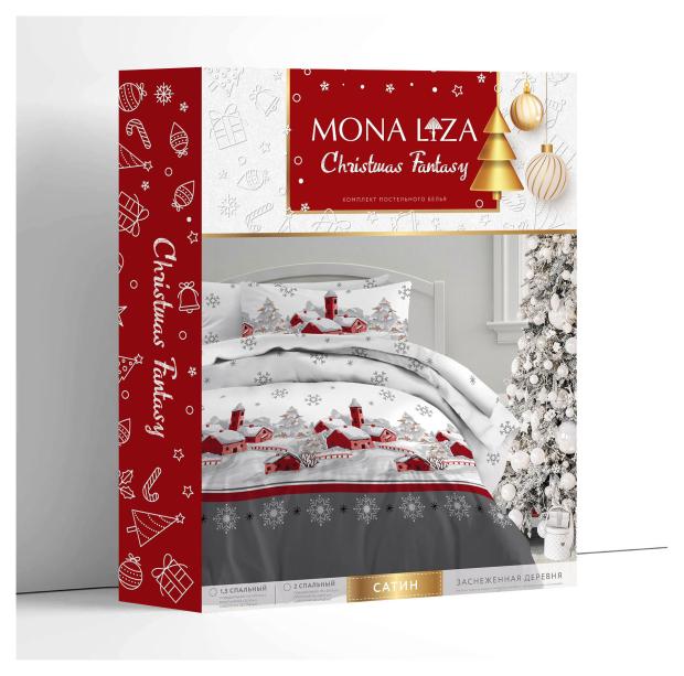 

Комплект постельного белья Mona Liza Рождество сатин, 2-спальный