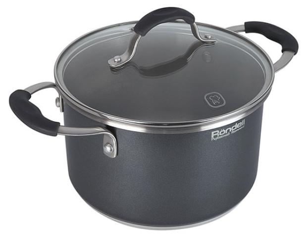 

Кастрюля Rondell RDS-010 с крышкой, 20 см, 3,9 л