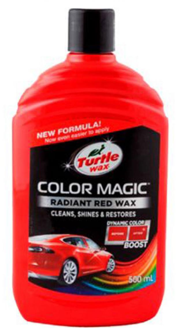 Полироль Turtle Wax Color Magic красная, 500 мл