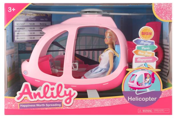 

Игрушка Anlily Кукла в вертолете