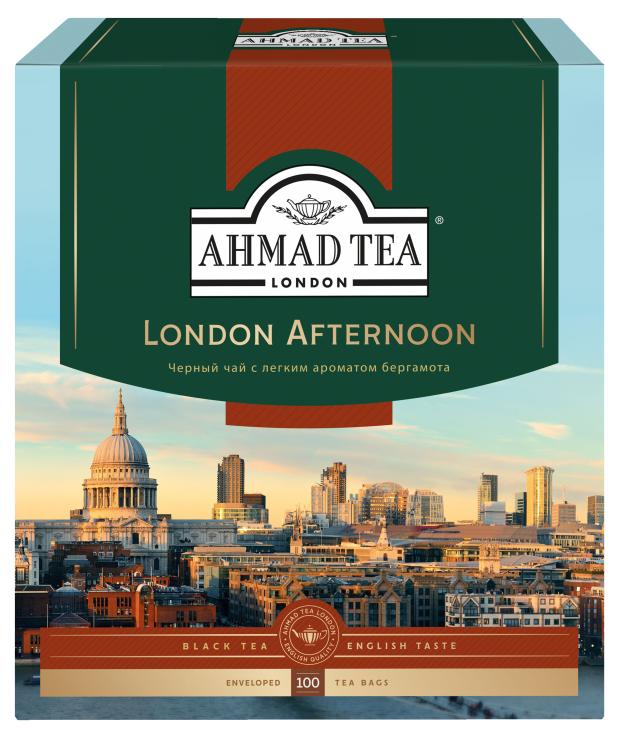 

Чай черный Ahmad Tea Лондонский полдник пакетики в конвертах, 100 х 2 г