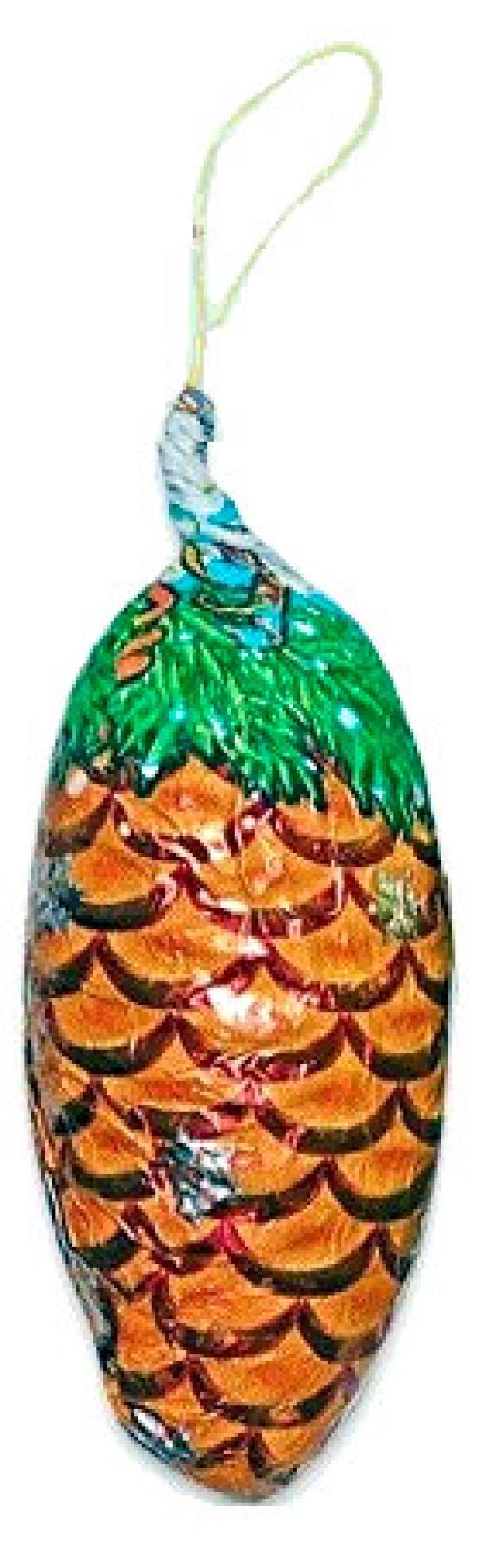 Шоколад фигурный Шоколадный Мир Шишка еловая на нитке, 18 г