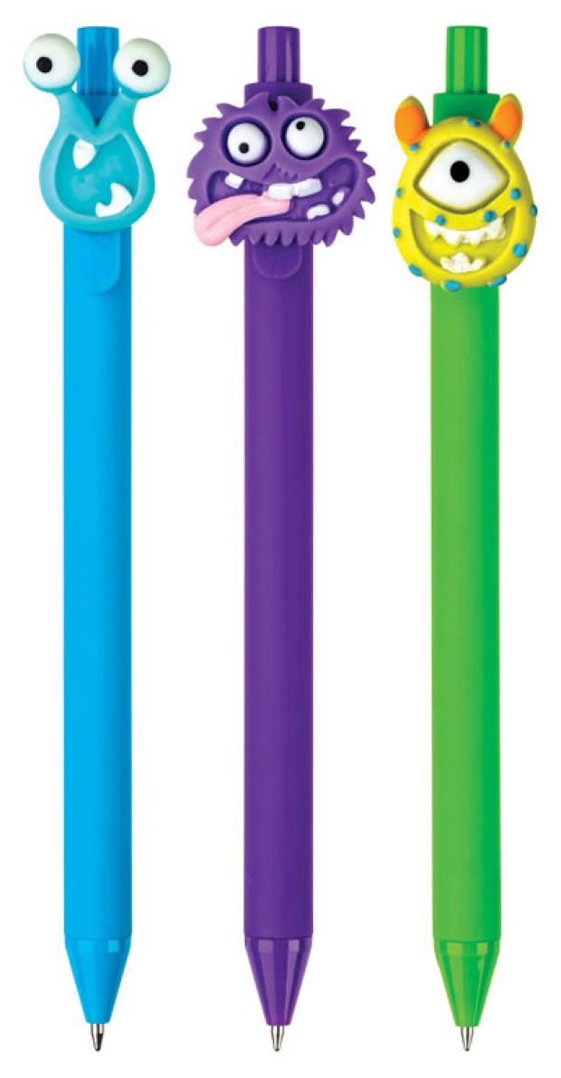 

Ручка шариковая Centrum Monster синяя, 1 шт