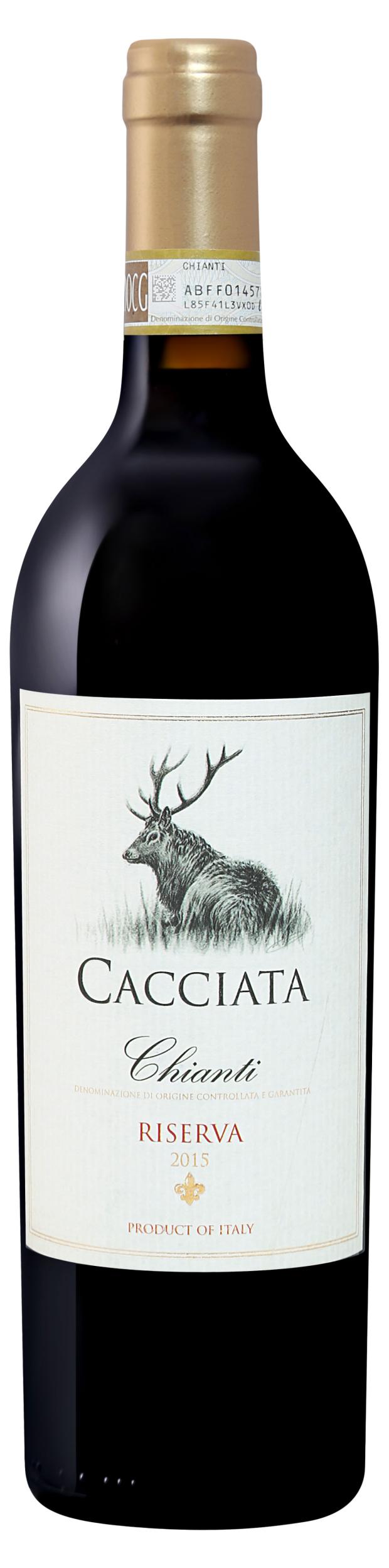 Вино Cacciata Chianti Riserva красное сухое Италия, 0,75 л