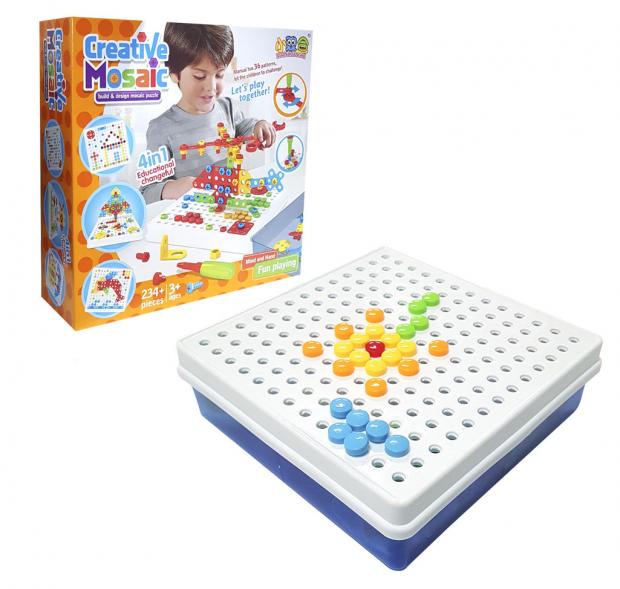 

Игровой набор Yisheng Мозаика-конструктор, 234 детали