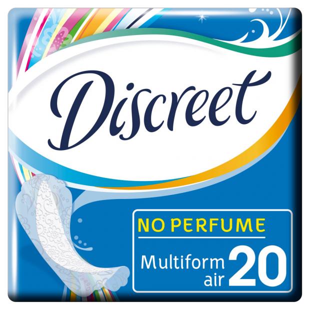 

Прокладки ежедневные Discreet Air Multiform, 20 шт