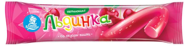 Фруктовый лед Страна Гулливерия Нетающая льдинка со вкусом вишни, 55 г