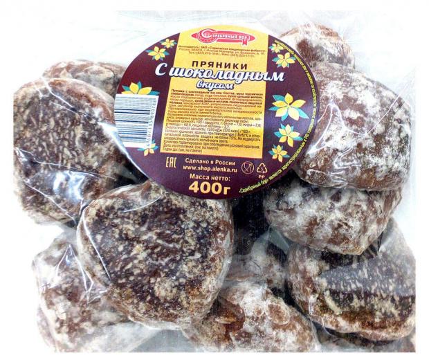 

Пряники «Серебряный бор» с шоколадным вкусом, 400 г