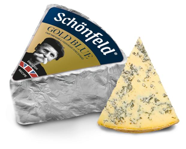 

Сыр Schonfeld Gold Blue 55% БЗМЖ, вес
