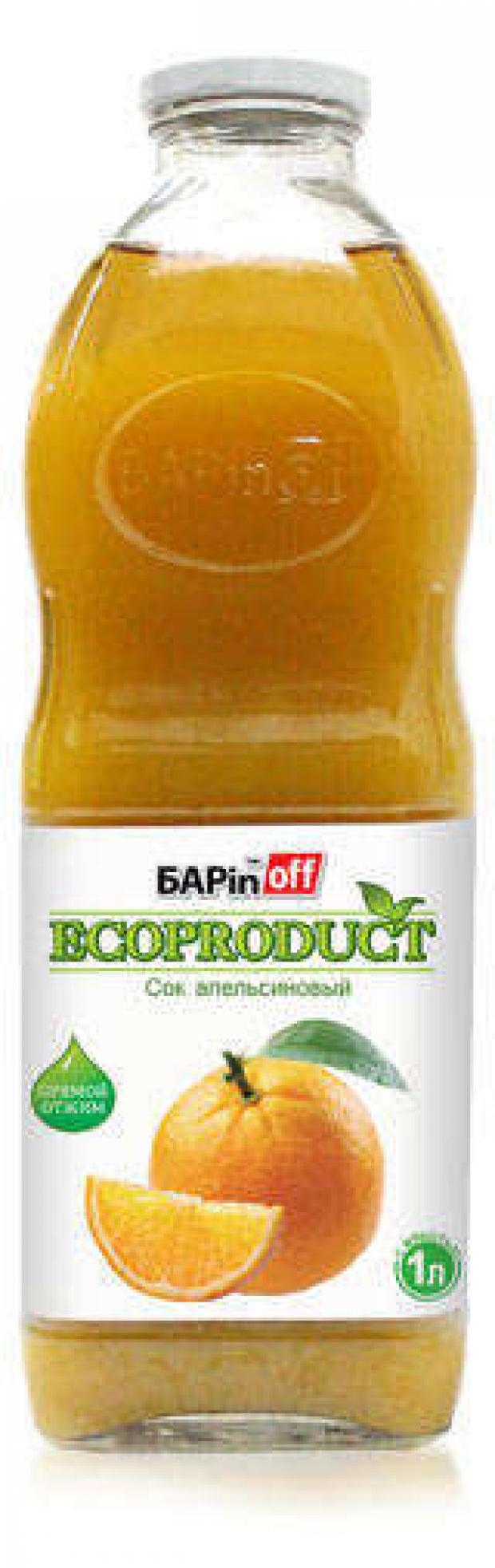 

Сок апельсиновый Barinoff с мякотью, 1 л