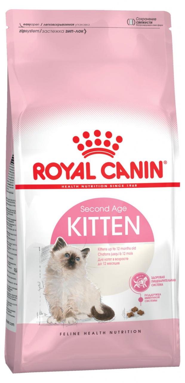 Сухой корм для котят Royal Canin Kitten от 4 до 12 месяцев, 1,2 кг