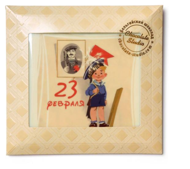 

Открытка из белого шоколада 30 Chocolate Studio, 90 г