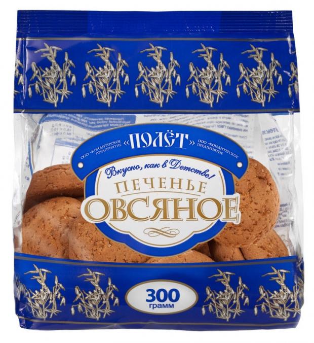 Печенье Полет овсяное, 300 г