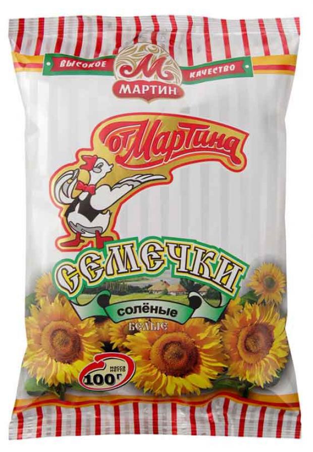 

Семечки подсолнечные «От Мартина» белые соленые, 100 г