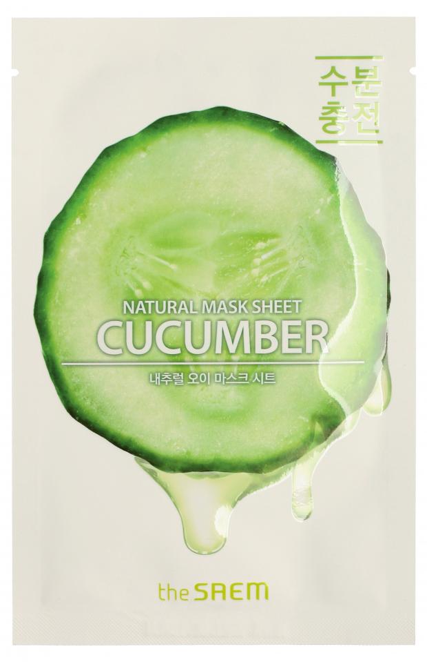 Тканевая маска для лица экстрактом огугца The Saem Natural, 21 мл