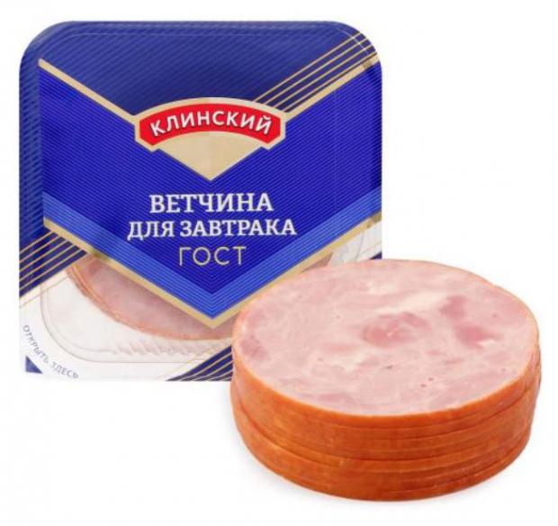 

Ветчина для завтрака «Клинский» нарезка, 210 г
