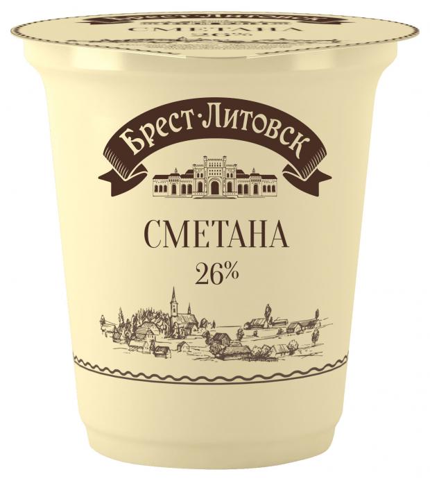

Сметана «Брест-Литовск» 26%, 315 г