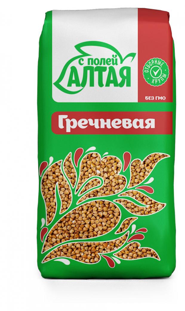 Крупа Гречневая С полей Алтая ядрица, 800 г