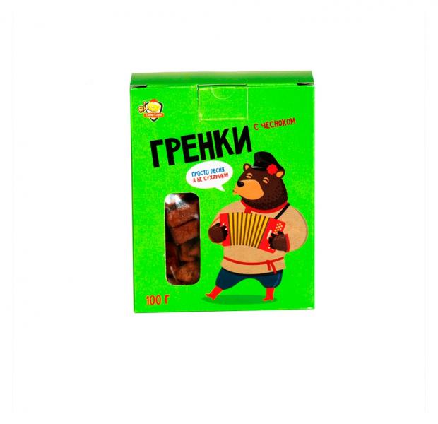 

Гренки с чесноком Lope-Lope, 100 г