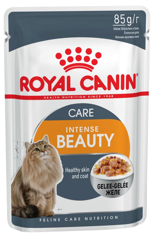 Корм для кошек Royal Canin Intense Beauty для поддержание красоты шерсти, 85 г