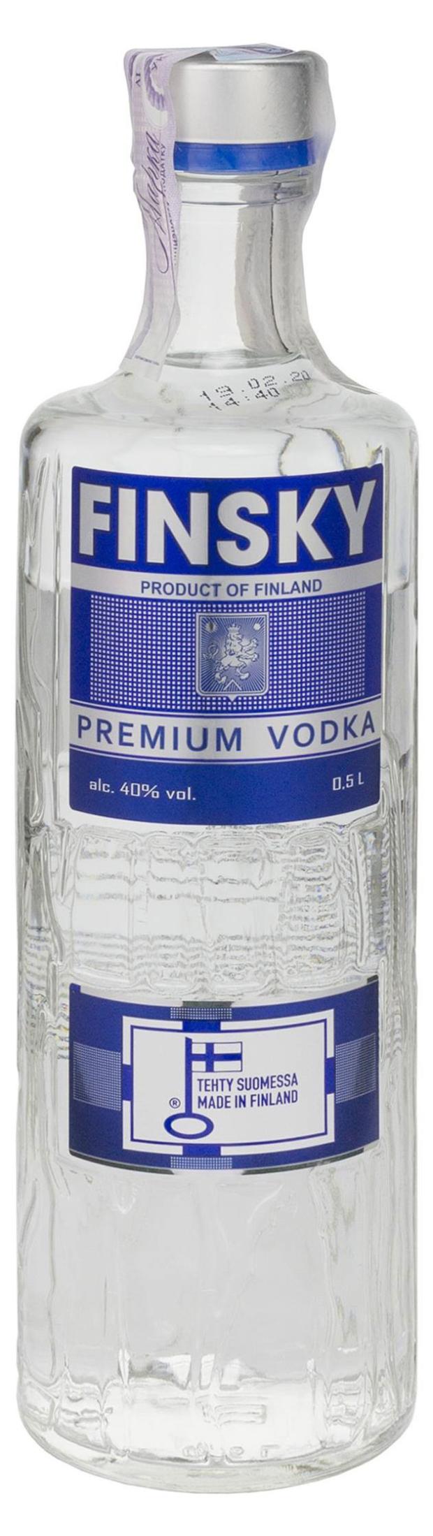 Водка Finsky Премиум Финляндия, 0,5 л